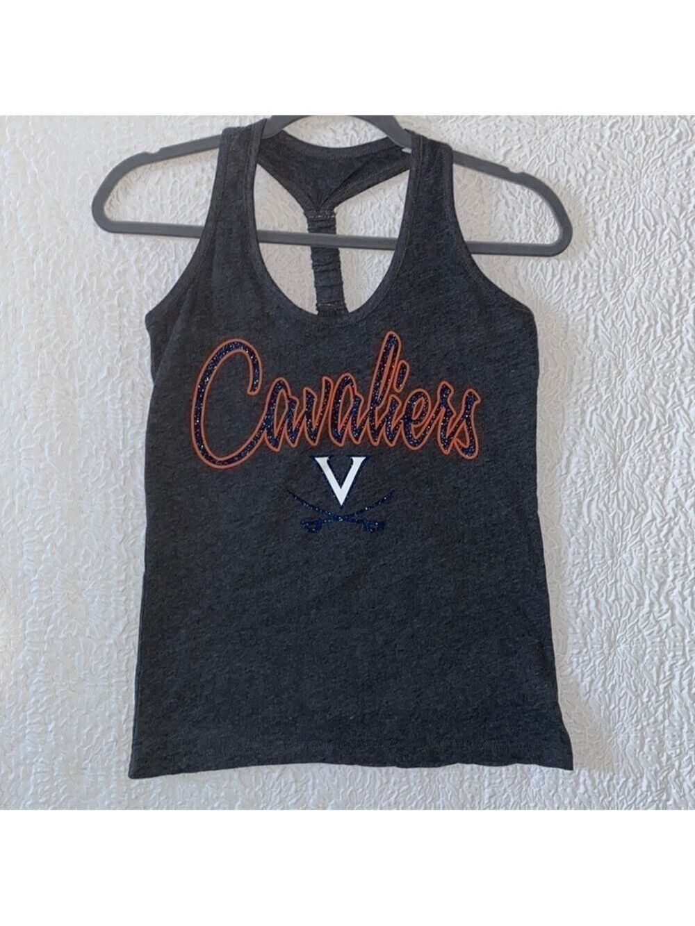 Pressbox By Royce Apparel Cavaliers Racer-Back Tank Top